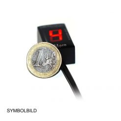 Ganganzeige HEALTECH GIpro DS in BLAU zu Harley