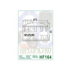 Oelfilter HIFLO FILTRO HF164 (wie COF064)