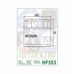 Oelfilter HIFLO FILTRO HF553 (wie COF453)