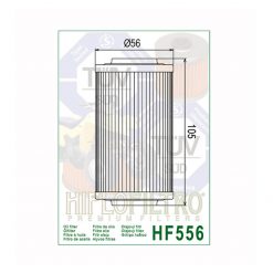 Oelfilter HIFLO FILTRO HF556 (wie COF456)