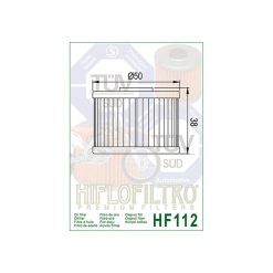 Oelfilter HIFLO FILTRO HF112 (wie COF012)