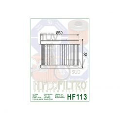 Oelfilter HIFLO FILTRO HF113 (wie COF013)