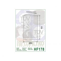 Oelfilter HIFLO FILTRO HF178 (wie COF078)