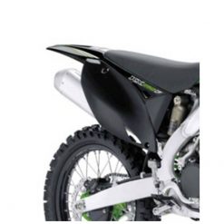 Seitenteile hinten schwarz Kawasaki KX250F 06-08