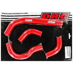 Kühlerschlauch-Kit Silikon Honda CRF 250 R 04-09 rot