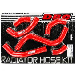 Kühlerschlauch-Kit Silikon Suzuki RMZ 250 13-17 rot
