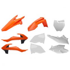 Verschalungskit weiss/orange/schwarz OEM18 KTM SX, SX-F 16-18