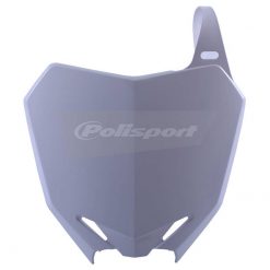 Nummernschildplatte weiss Suzuki RMZ 250 10-18/450 08-17