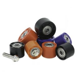 Kettenführungsrolle 32mm mit Lager grün