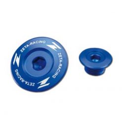 Motorendeckel-Schraube ZETA Alu Yamaha M32x1.5 blau