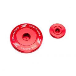 Motorendeckel-Schraube ZETA Alu Honda CRF 450 R/X 17-> rot