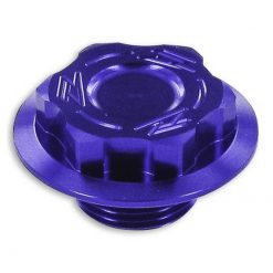 Lenkkopfmutter ZETA Alu Husqvarna M20x1.5 blau