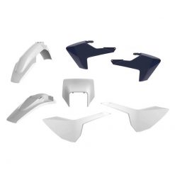 Verschalungskit weiss/blau OEM17-18 Husqvarna TE, TX, FE 17-19