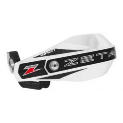 Handprotektoren ZETA weiss mit Halterung