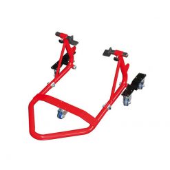 Motorradständer hinten fahrbar mit Adapter, Traglast 500kg