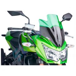 Windschutzscheibe Puig Sport grün Kawasaki Z750 2007 ->