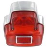 Rücklicht chrom/rot Vespa 125 Super/GT (R.O. 91419)