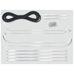 Trittbrettleisten Alu+Gummi Vespa 125 VNB1/2 1959-1961