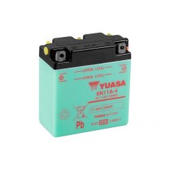 Batterie 6N11A-4  Yuasa offen ohne Säure