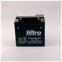 Batterie YTX14-BS GEL AGM Nitro (NTX14 SLA)