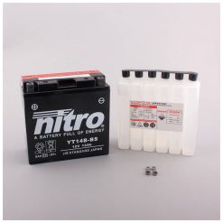 Batterie YT14B-BS Nitro mit Säurepaket (NT14B-BS)