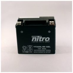 Batterie YTX20L-BS Nitro AGM mit Säurepaket (NTX20L-BS)