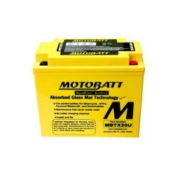 Batterie MOTOBATT MBTX20U (LF-AGM) 12V/21Ah - 175x87x155mm, 4 polig