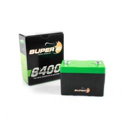 Verbraucherbatterie SUPER-B SB6400E-BC Lithium (V x Ah: 13.2 x 6.4Ah / 114