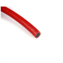 Zündkabel BERU Silicon Ø 7mm x 1m in ROT - Länge in Meter angeben