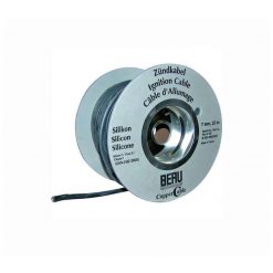 Zündkabel BERU Silicon Ø 7mm x 1m in SCHWARZ - Länge in Meter angeben