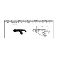 Kerzenstecker NGK VB05EYK (8411) in SCHWARZ