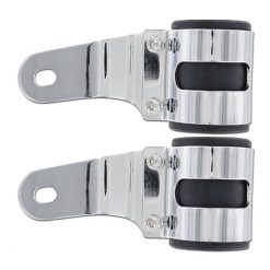 Scheinwerferhalterung Chrom für 41mm