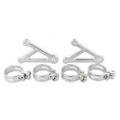 Scheinwerferhalterung 41mm Aluminium transparent eloxiert