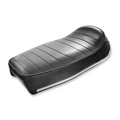 Sitzbank/Sattel Kreidler Florett hinten offen, schwarz