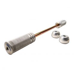 Fussraster Stunt für Booster NG, silber NETTOPREIS