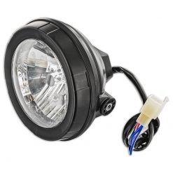 Scheinwerfer Bye Bike Retro schwarz (inkl. Glühlampe)