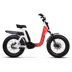 Seiten-Covers FANTIC ISSIMO rot transparent (chili pepper red)