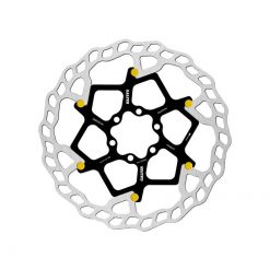 Bremsscheibe Galfer Bike wave, schwimmend 180mm goldene Pins