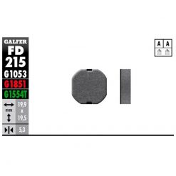 Bremsbeläge Galfer Bike Semi-Metal