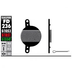 Bremsbeläge Galfer Bike PRO (MAGURA)