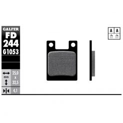 Bremsbeläge Galfer Bike Performance (HOPE)