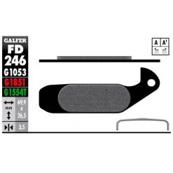 Bremsbeläge Galfer Bike Performance (MAGURA)