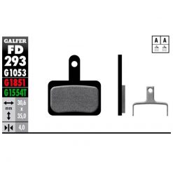 Bremsbeläge Galfer Bike Performance (SHIMANO, TEKTRO, TRP)