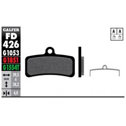 Bremsbeläge Galfer Bike PRO (SHIMANO, TEKTRO, TRP)