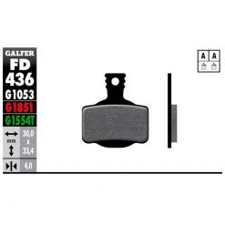 Bremsbeläge Galfer Bike Advanced (CAMPAGNOLO, MAGURA)