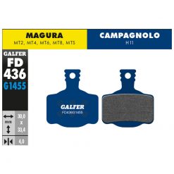 Bremsbeläge Galfer Bike Road (CAMPAGNOLO, MAGURA)