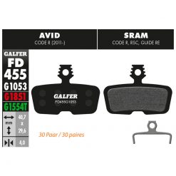 Bremsbeläge Galfer Bike Performance 30 Paar (AVID, SRAM)