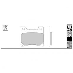 Bremsbelag Galfer Sinter-Street (Paar)