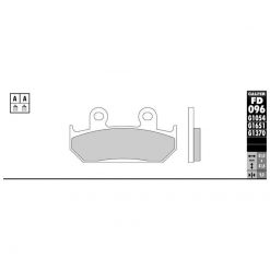 Bremsbelag Galfer Semi-Metal (Paar)