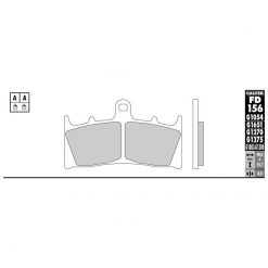 Bremsbelag Galfer Semi-Metal (Paar)